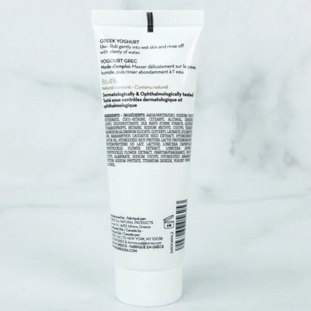 Korres Greek Yoghurt Foaming Cream Cleanser